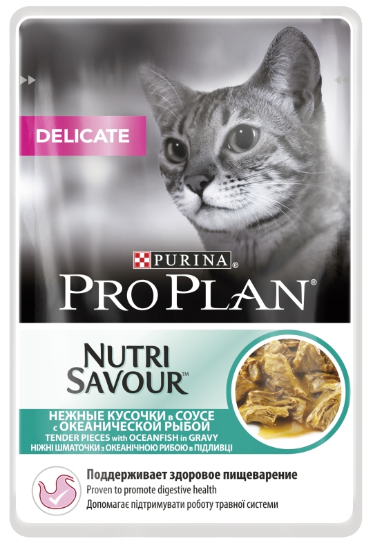 PRO PLAN Delicate С ОКЕАНИЧЕСКОЙ РЫБОЙ