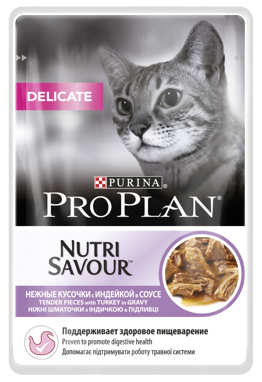 PRO PLAN Delicate с индейкой