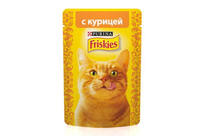 Консервы для кошек Purina Friskies, курица