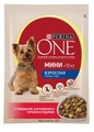 Purina ONE с говядиной, картофелем и горохом в подливе