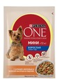 PURINA ONE с курицей, морковью и зеленой фасолью в подливе
